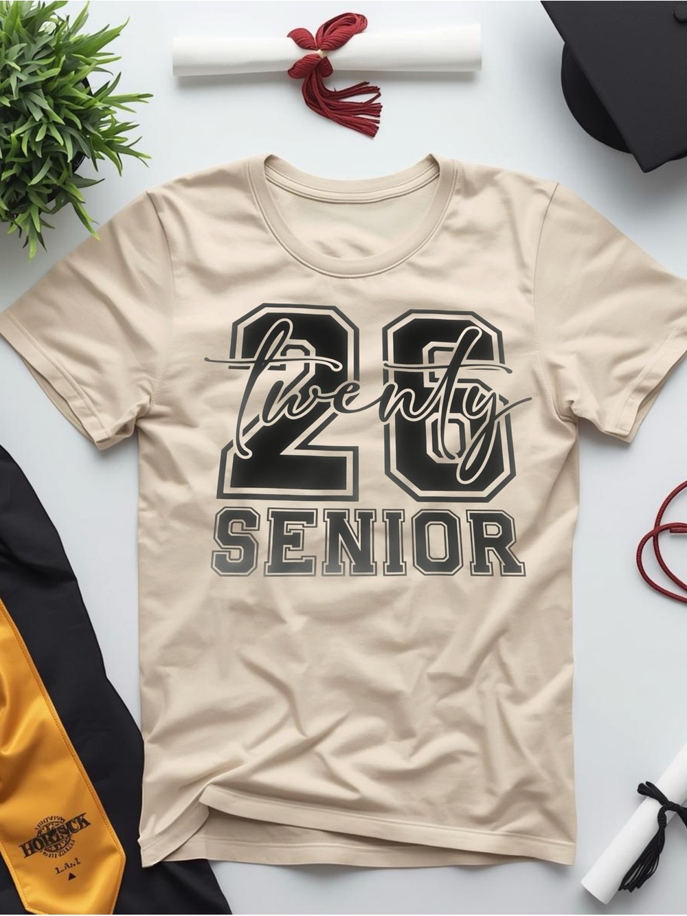 Class 2026  Graduation Senior T-shirt New made to order S M L XL graphic tee